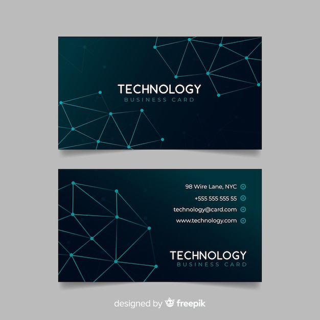 Business card template