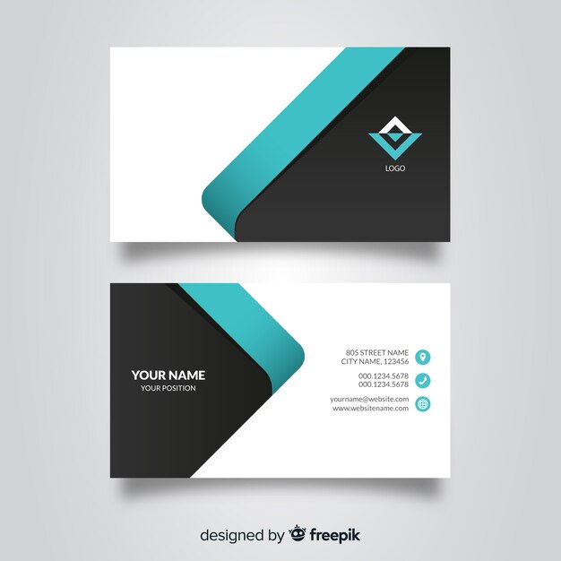 Business card template