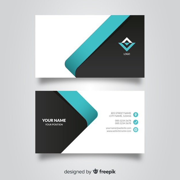 Business card template