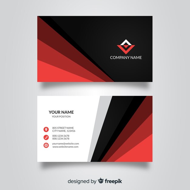 Business card template