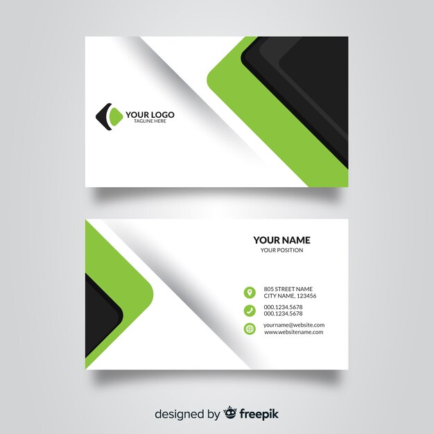 Business card template