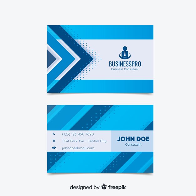 Business card template