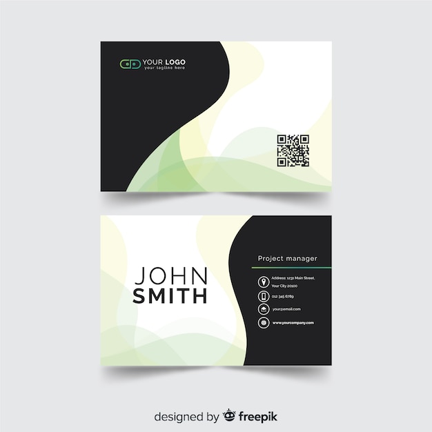 Business card template