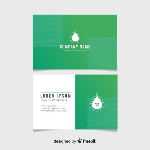 Business card template