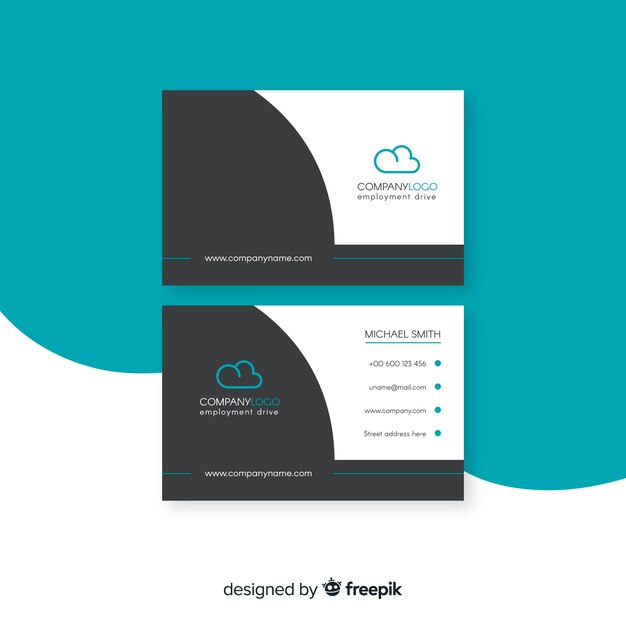 Business card template