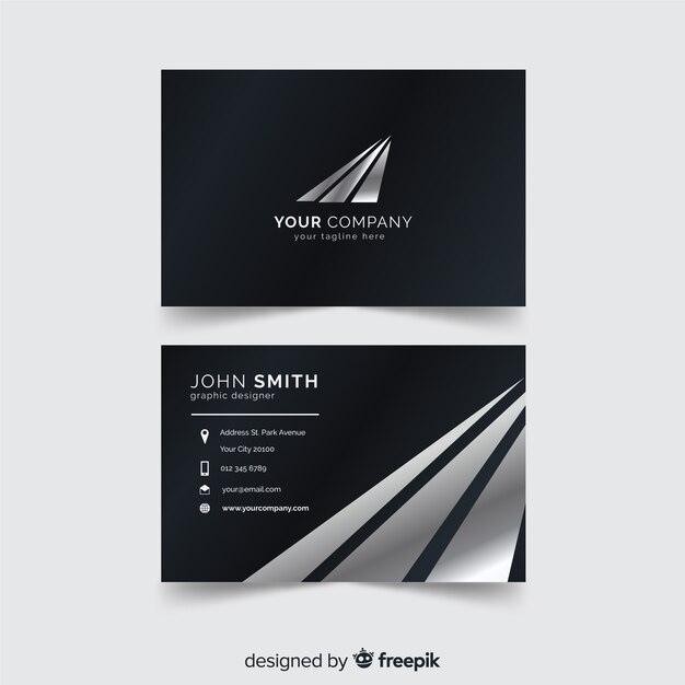 Business card template