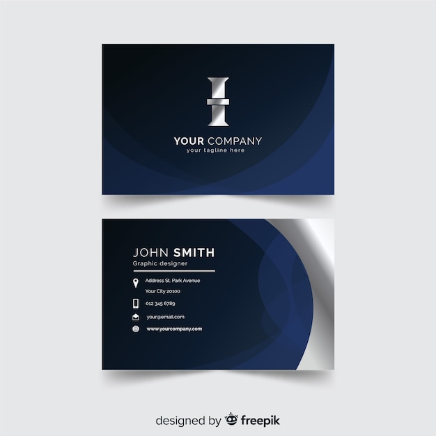 Business card template