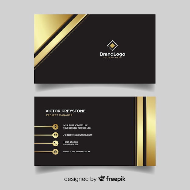 Business card template