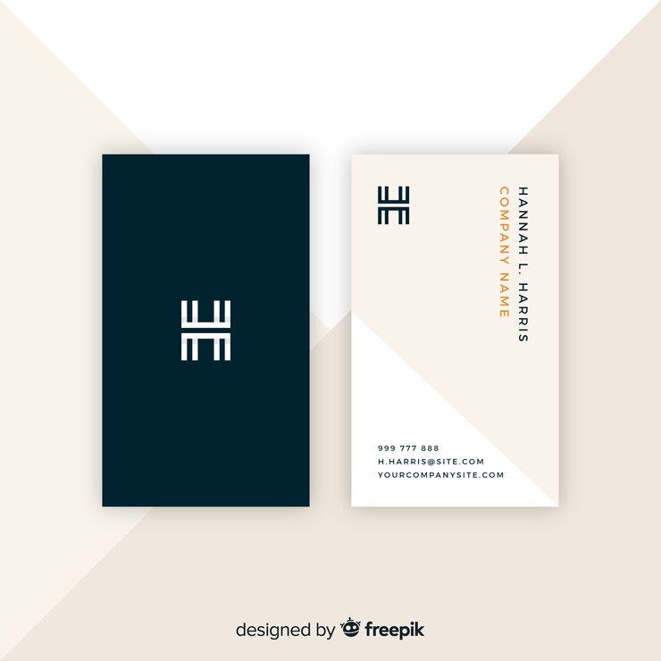 Free Vector business card template
