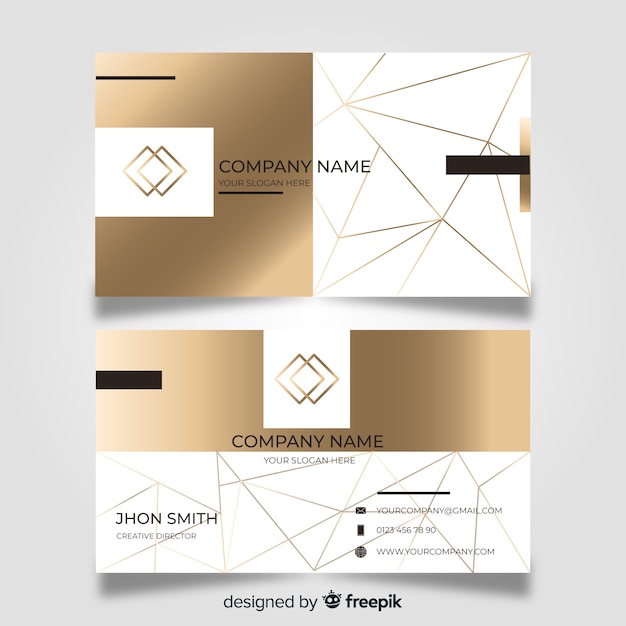 Business card template