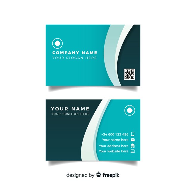 Business card template