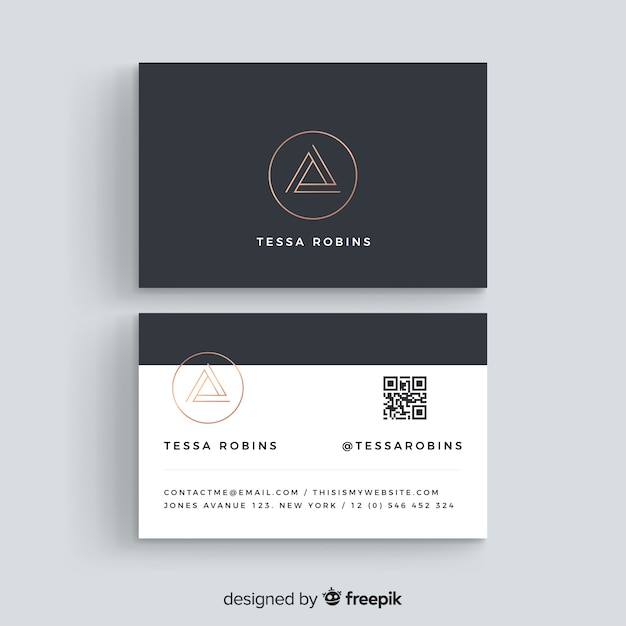 Business card template