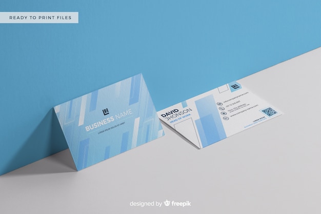 Free vector business card template