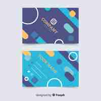 Free vector business card