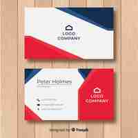 Free vector business card