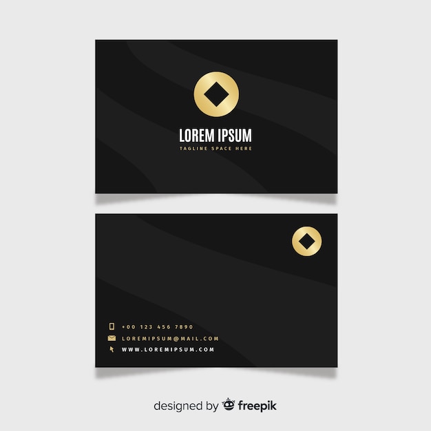 Free vector business card