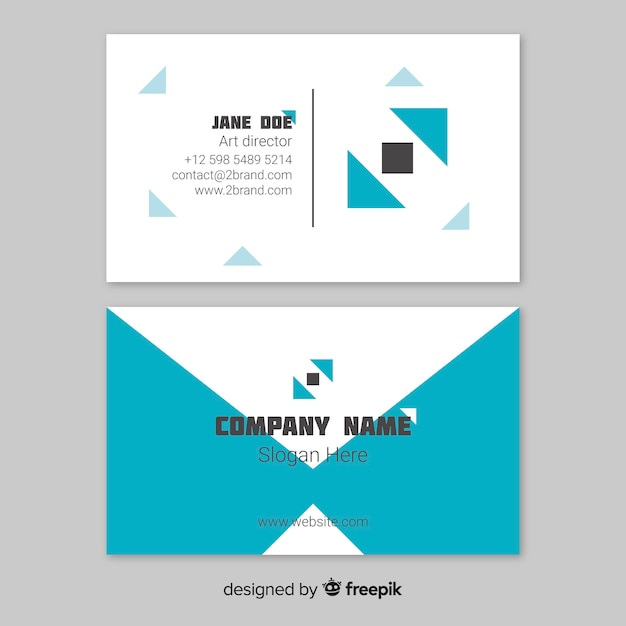 Free vector business card