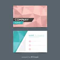 Free vector business card