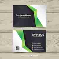 Free vector business card