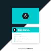 Free vector business card