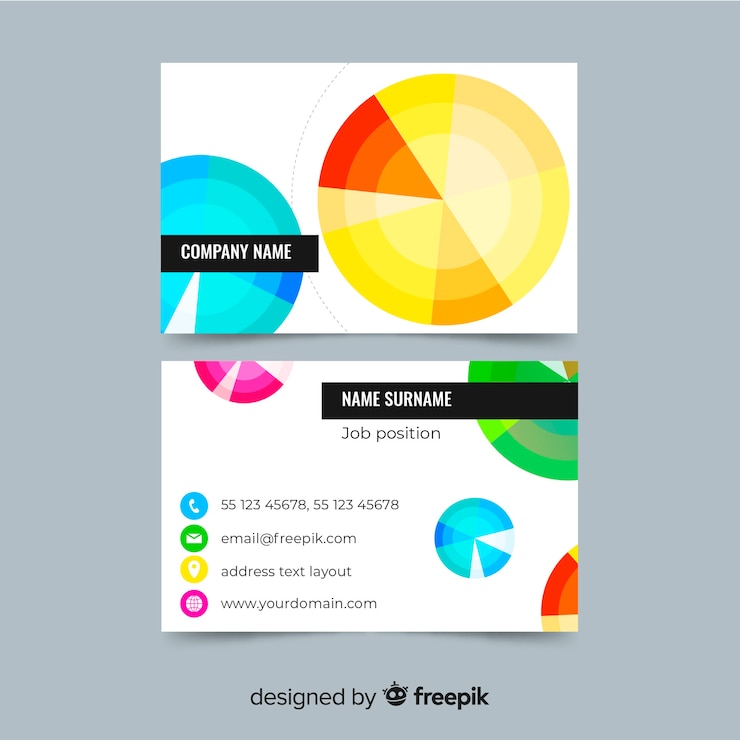 Free Vector business card