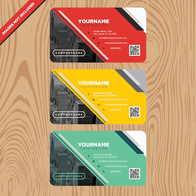 Free vector business cards collection