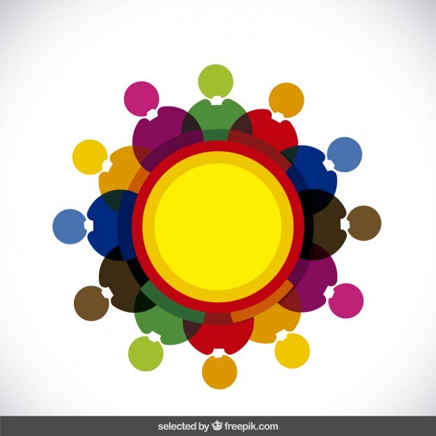 Free Vector business colorful logo