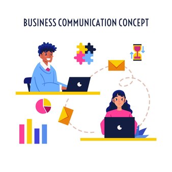 ビジネス​コミュニケーション​の​概念