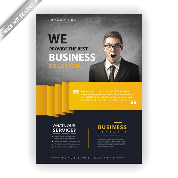 business company flyer template