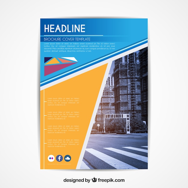 Business cover template