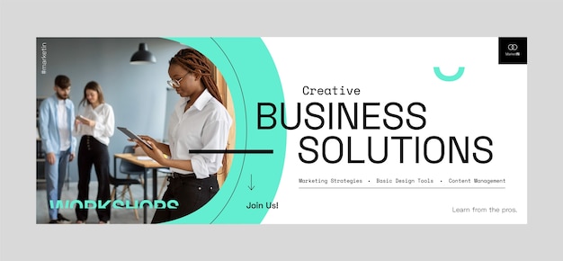 Business facebook cover template