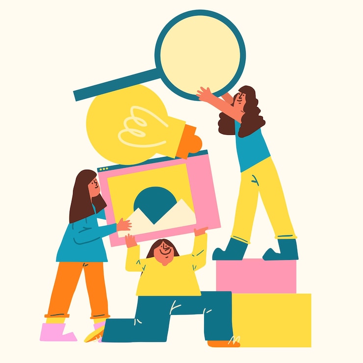 Free Vector business flat design style illustration