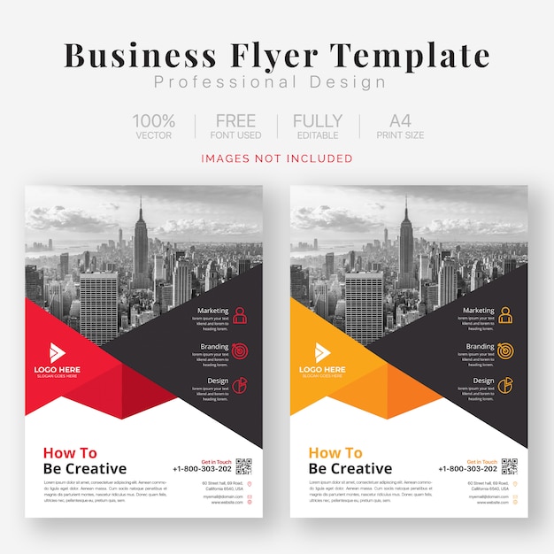 Business flyer template