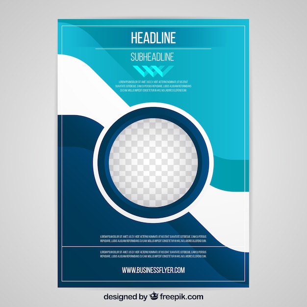 Business flyer template