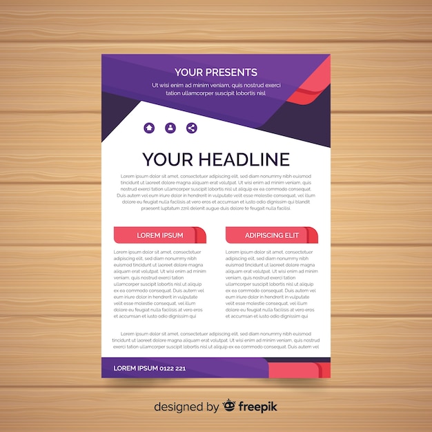 Business flyer template