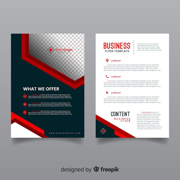 Business flyer template