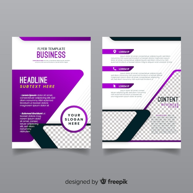 Business flyer template