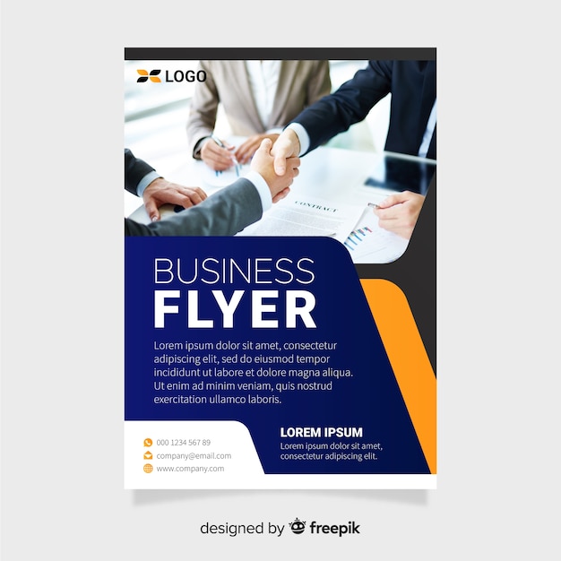 Business flyer template