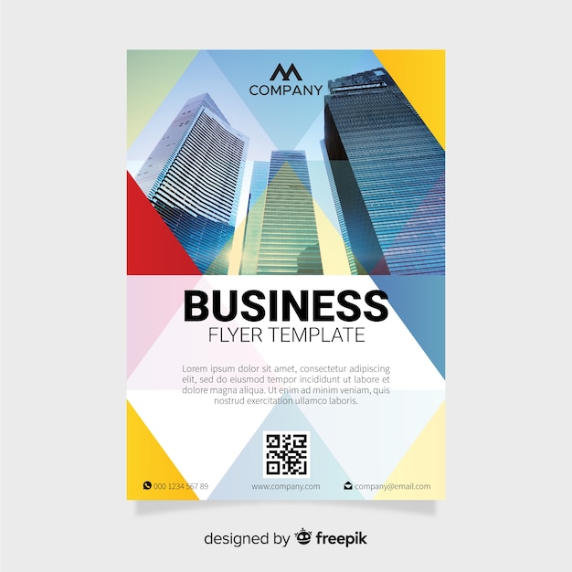 Business flyer template