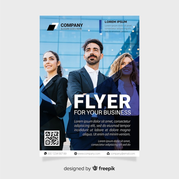 Business flyer template