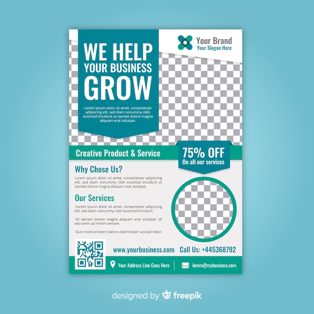 Business flyer template