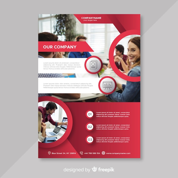 Business flyer template