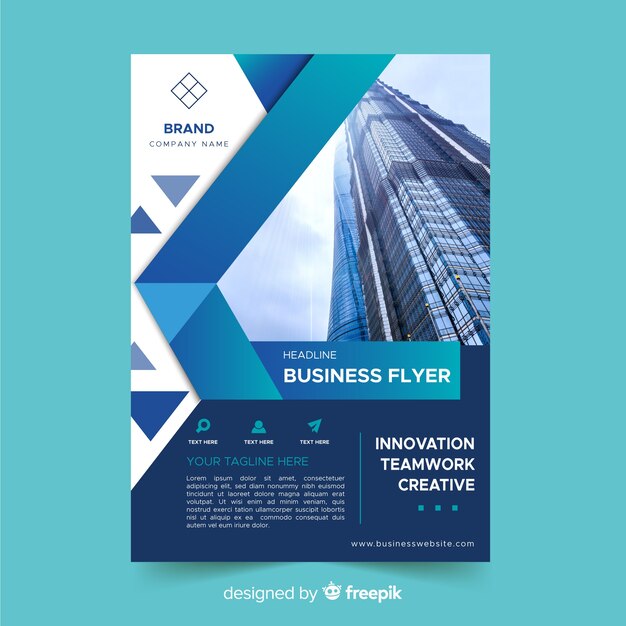 Business flyer template