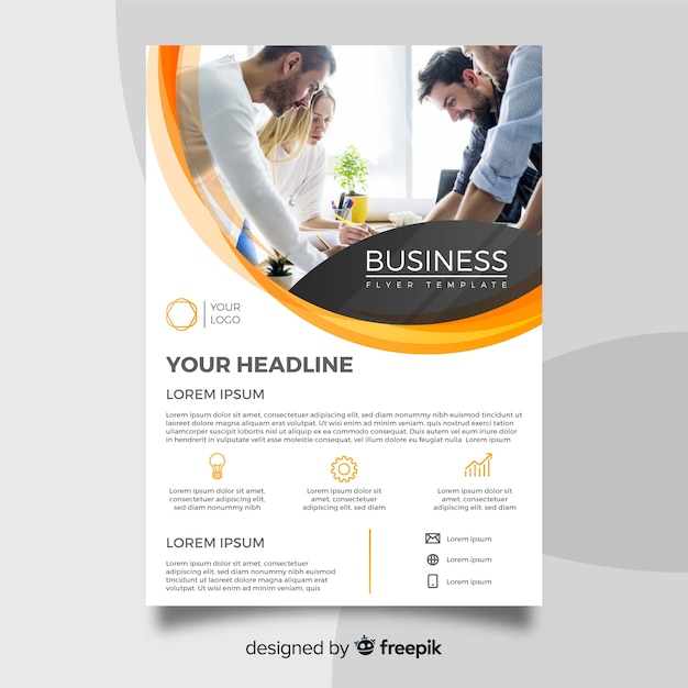 Business flyer template