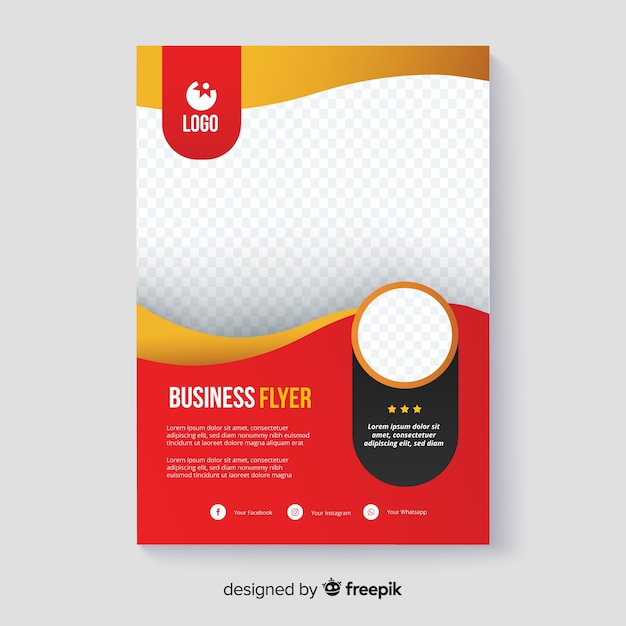 Business flyer template