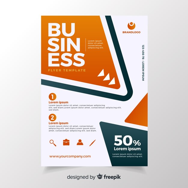 Business flyer template