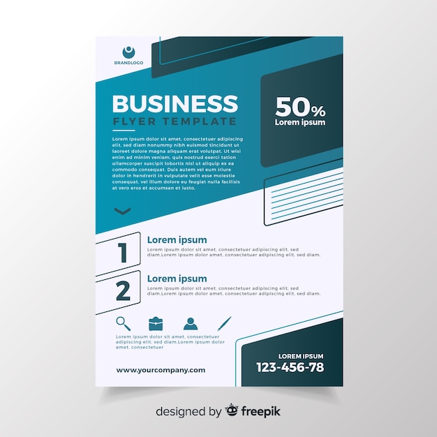 Business flyer template