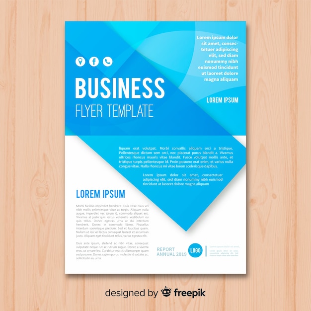 Business flyer template