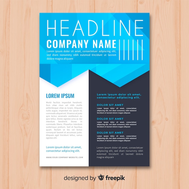 Business flyer template