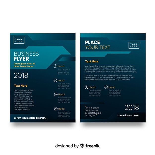 Business flyer template